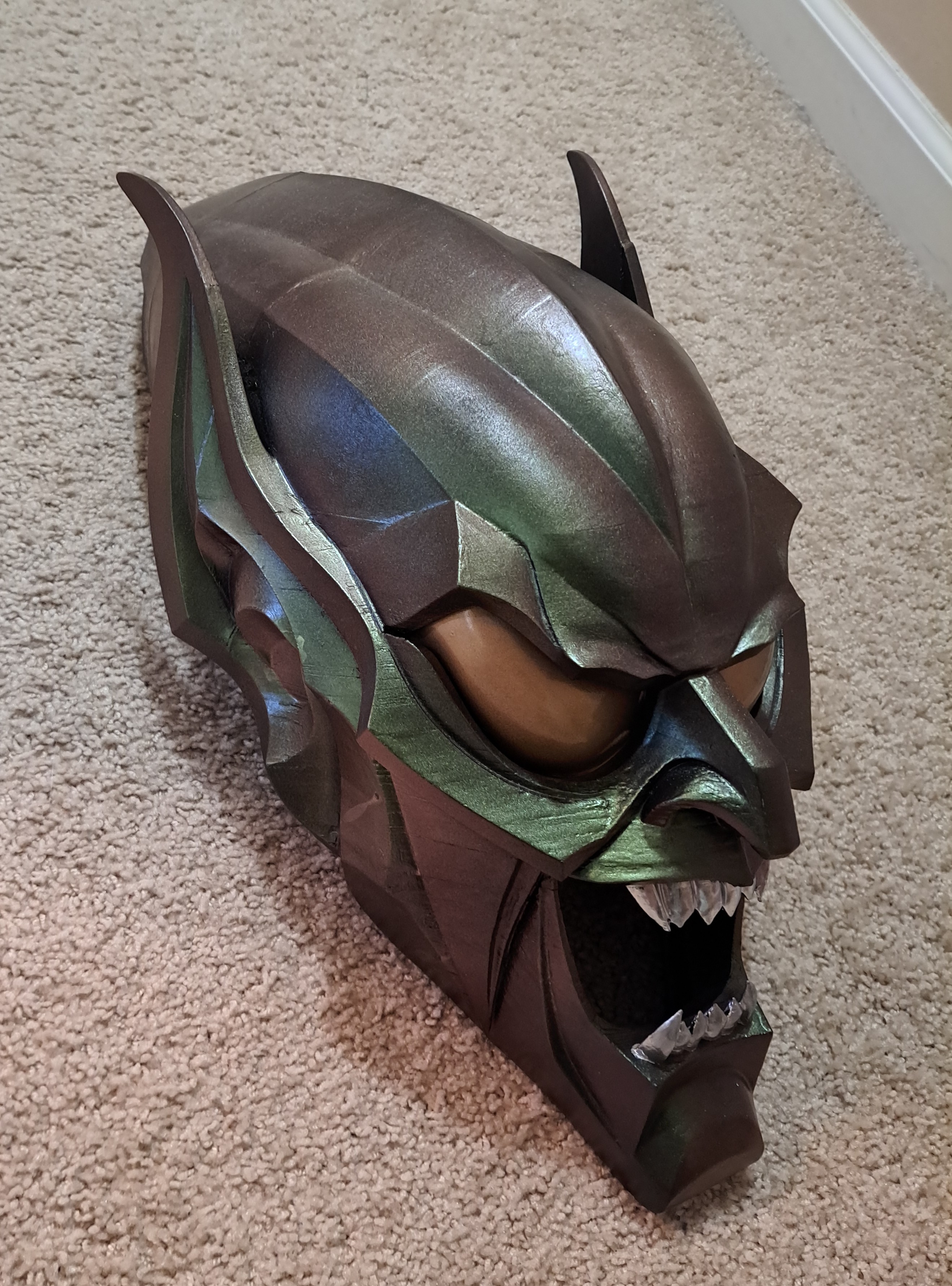 green goblin helmet